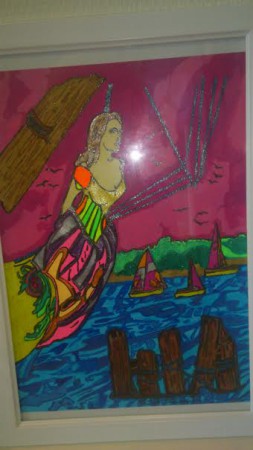 Ankkurinappi,akryyli